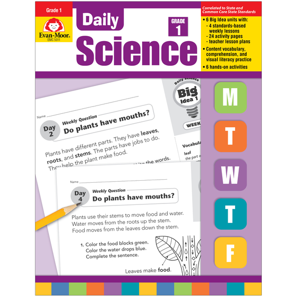 Evan-Moor Daily Science Book, Grade 1 5011